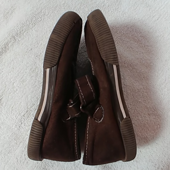 3/$15 Smartfit Toddler Girl Brown Flower Flats - Picture 6 of 8